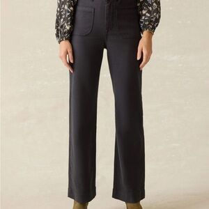 High-Waisted charcoal pant